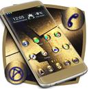 Lux Black And Gold Launcher APK