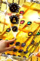Luxury Gold Launcher Theme Affiche
