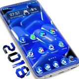 Blue Candy Launcher Theme icon