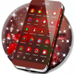 Red Rose Theme for Launcher APK download