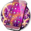 Purple Bubble Launcher APK