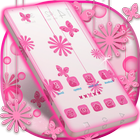 Cute Pink Launcher Theme icône