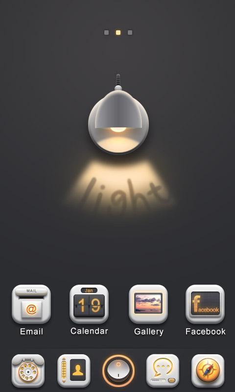 D Light Go Launcher Theme Poster D Light Go Launcher Theme Poster