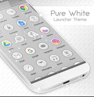 Pure White Launcher Theme スクリーンショット 1
