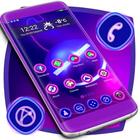 Purple Emoji Launcher Theme icon