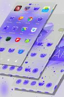 Purple Launcher Theme скриншот 1