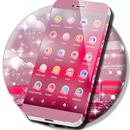 Pink Paris Launcher Theme APK