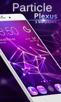 Particle Plexus GO Launcher Theme plakat