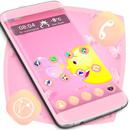 Pink Butterfly Launcher APK
