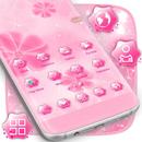 Pink girl Launcher Theme APK