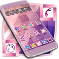 Pink Purple Gradient Launcher