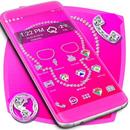 APK Pink Skull Launcher