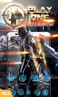 Play One Parallax GO Launcher Theme plakat