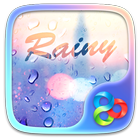 Rainy GO Launcher Theme أيقونة