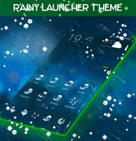 Thème Rainy Launcher capture d'écran 1