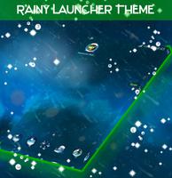 Thème Rainy Launcher capture d'écran 2