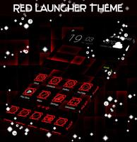 Red Launcher Theme capture d'écran 3