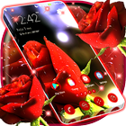 ikon Tema Launcher Red Rose