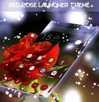 Tema Launcher Red Rose screenshot 3