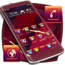 Rich Burgundy Launcher Theme APK