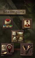 Steampunk Design Launcher Theme screenshot 3