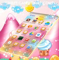 Sweet Candy Land Icons ảnh chụp màn hình 3