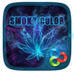 Smoky Color Parallax Go Launcher Theme