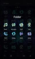 Smoky Color Parallax Go Launcher Theme Screenshot 3