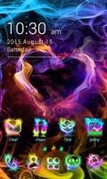 Smoke Colors GO Launcher Theme الملصق