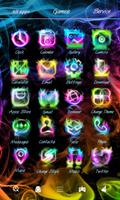 Smoke Colors GO Launcher Theme تصوير الشاشة 1