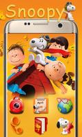 Snoopy GO Launcher Theme Affiche