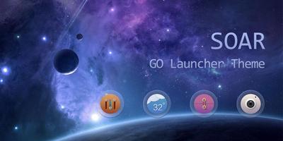 Soar GO Launcher Theme Ekran Görüntüsü 3
