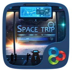 Space trip GO Launcher Theme APK download