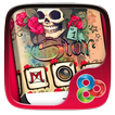 Skull Tattoo Launcher Theme