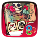 Skull Tattoo Launcher Theme-APK