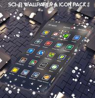 Sci-Fi Wallpaper & Icon pack capture d'écran 3