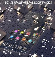 Sci-Fi Wallpaper & Icon pack capture d'écran 2