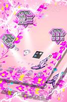 Pink Flower Launcher 스크린샷 2