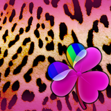 Pink Leopard GO Launcher Theme Zeichen