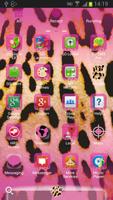 Pink Leopard GO Launcher Theme screenshot 2