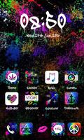 Tie Dye GO Launcher Theme imagem de tela 2