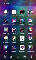 Tie Dye GO Launcher Theme imagem de tela 3