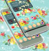 Vintage Flower Launcher اسکرین شاٹ 1