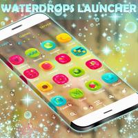 برنامه‌نما Glass Water Launcher Theme عکس از صفحه