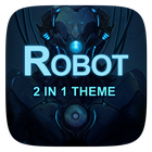 (FREE) Robot 2 In 1 Theme ไอคอน