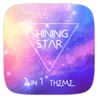 Shining Star 2 In 1 Theme icon