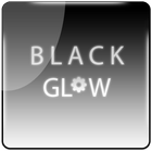 Black Glow Go Launcher Theme icône