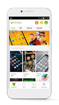 GO Launcher - 3D parallax Themes & HD Wallpapers apk screenshot