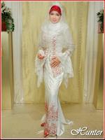 gaun pengantin modern muslim-poster