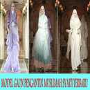 Gaun pengantin muslim syari APK